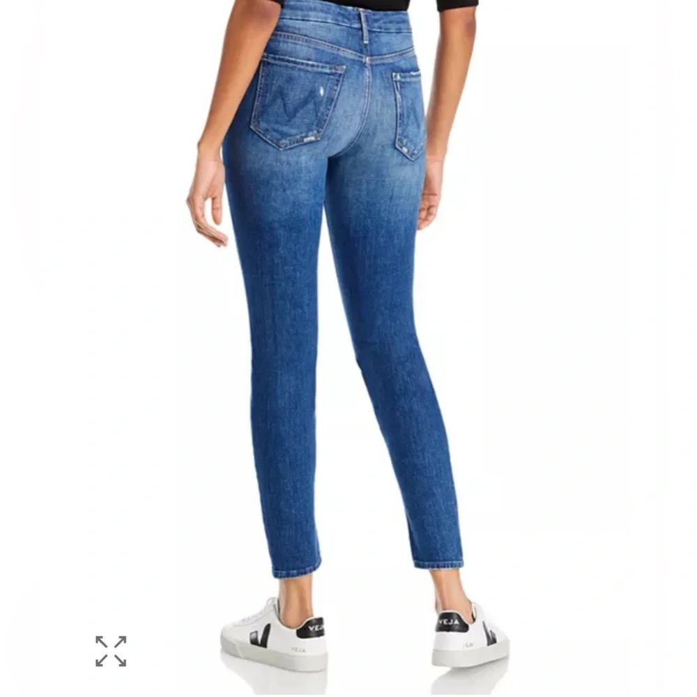 MOTHER The Looker High Rise Skinny Denim Jeans in Where Is My Mind - Picture 2 of 7